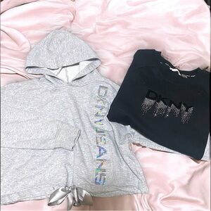 DKNY Hoodie & Crewneck Sweater Bundle